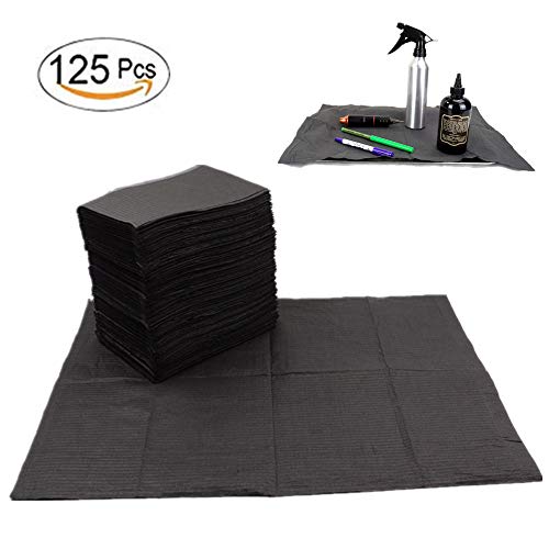 Dental Bibs - Yuelong 125Pcs Disposable Tattoo Bibs Tattoo Table Covers Patie...