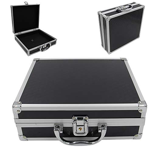 Small Tattoo Kit Case - Yuelong Mini Tattoo Machine Case Box Aluminum Tool Bo...
