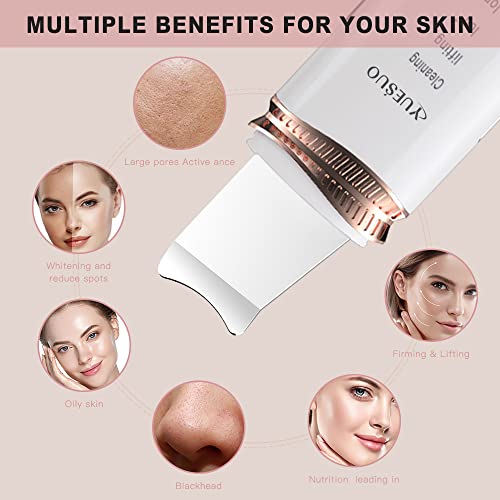 Skin Scrubber Face Skin Spatula,Yuesuo Blackhead Remover Pore Cleanser with 4...
