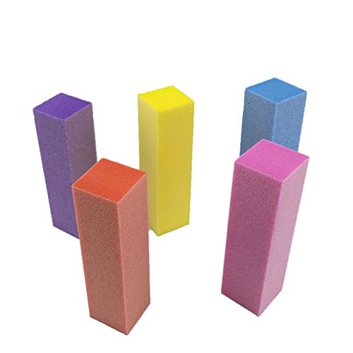 yueton Pack of 10 Buffing Sanding Buffer Block Files Pedicure Manicure Nail A...