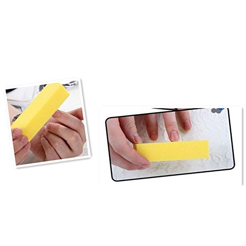 yueton Pack of 10 Buffing Sanding Buffer Block Files Pedicure Manicure Nail A...