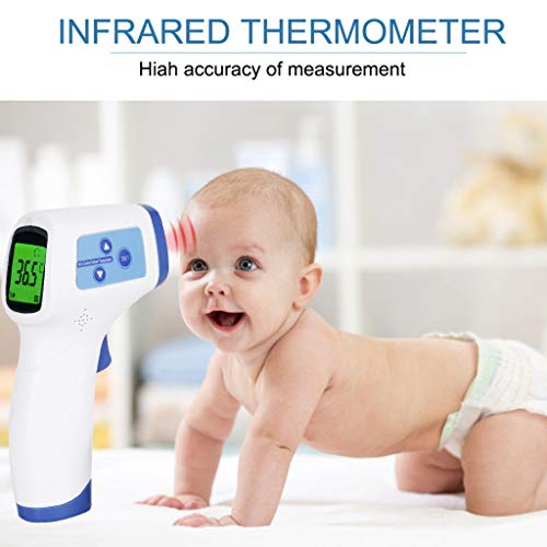 YUEZIHUAHUA Baby Unisex Measure Temperature Intelligent LED Digital Display S...