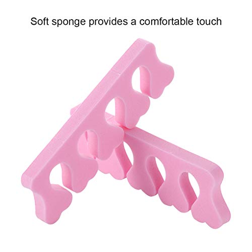 10 Pcs Toe Separators Finger Separators, Soft Sponge Toe Separators Pedicure,...
