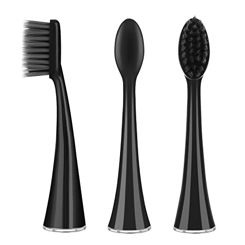 Replacement Toothbrush Heads for Burst Electric Toothbrush with Dust Cover Ca...