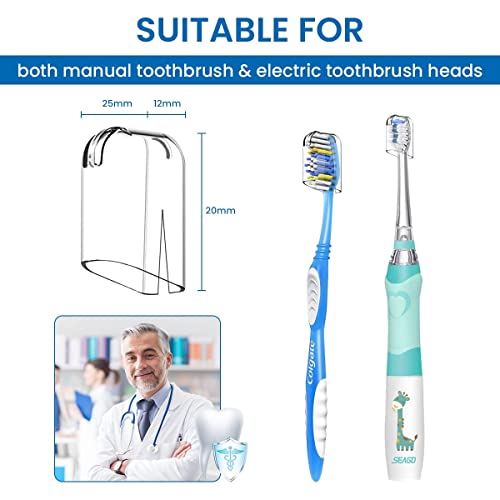 Toothbrush Cover, 9 Pack YUNCHI Toothbrush Case Fits Electronic & Manual Toot...