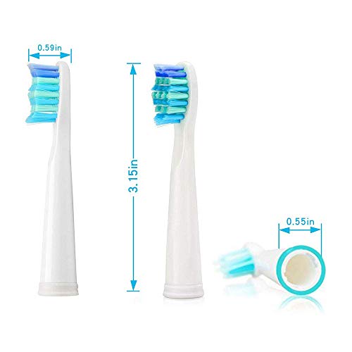 Toothbrush Replacement Heads Compatible with Fairywill FW-507/508/551/917/959...