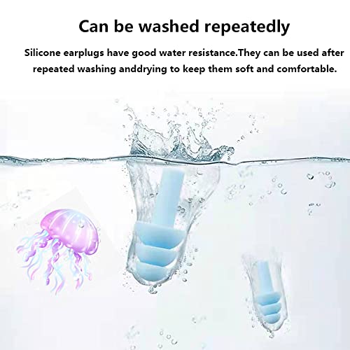 Earplugs for Sleeping Noise Cancelling, Reusable Ear Plugs– Super Soft, Silic...