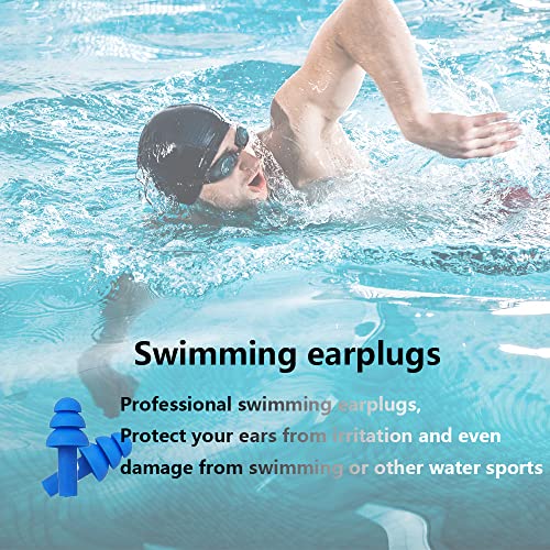Earplugs for Sleeping Noise Cancelling, Reusable Ear Plugs– Super Soft, Silic...