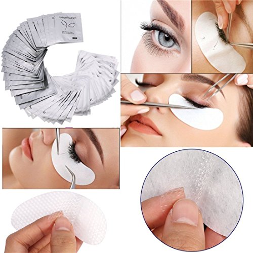 Yunnyp Grafting Eyelash Isolation Lower Eyelash Pad,200PCS Eye pads Eyelash P...