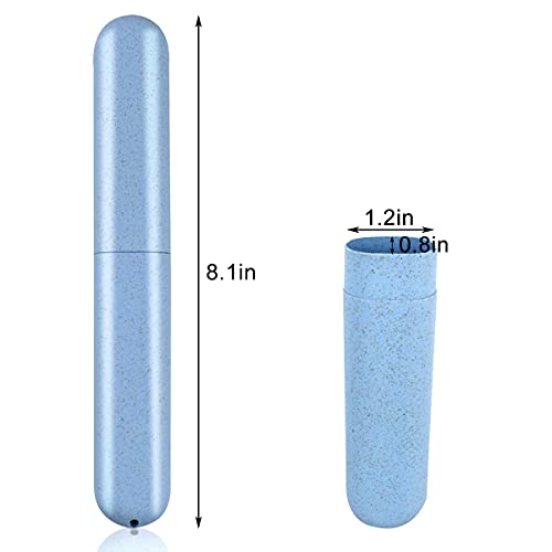 4 Packs Portable Travel Toothbrush Case Breathable Travel Toothbrush Holders ...