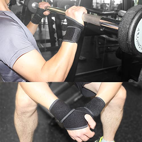 2 Pack Wrist Support Brace/Carpal Tunnel/Wrist Brace/Hand Support, Adjustable...