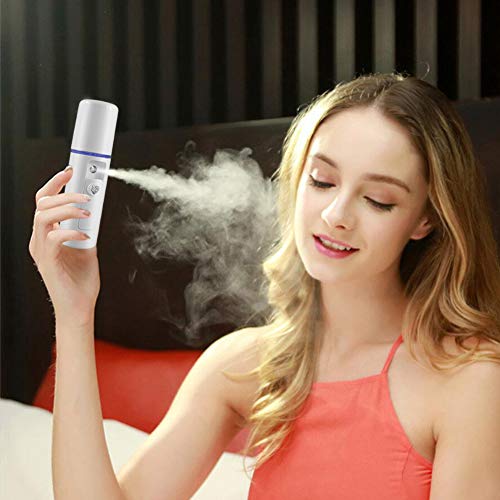 Nano Facial Mister Moisturizing Atomization Humidifier Cool Mist Facial Steam...