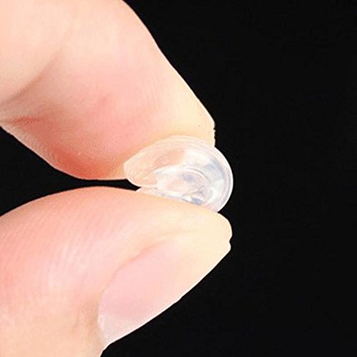 10Pairs/20pcs Air Chamber Silicone Nose Pads Screw-in Push-in for Eyeglasses ...