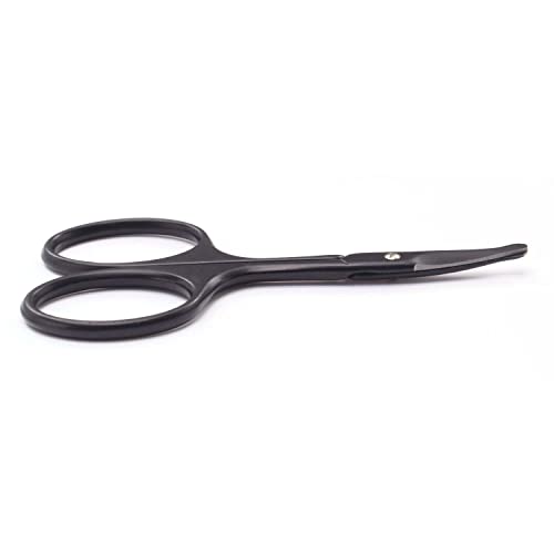 Yutoner Eyebrow and Nose Hair Safety Curved Scissors, 3.7 Inch Stainless Stee...