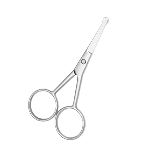 Yutoner Premium Manicure Rounded Tip Scissors Multi-purpose Stainless Steel C...
