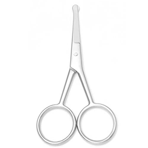 Yutoner Premium Manicure Rounded Tip Scissors Multi-purpose Stainless Steel C...