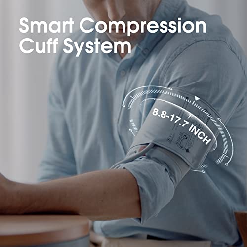 yuwell Blood Pressure Monitor, Extra Large Upper Arm Cuff, Digital BP Machine...