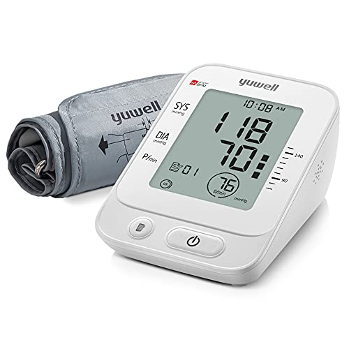 yuwell Blood Pressure Monitor, Extra Large Upper Arm Cuff, Digital BP Machine...
