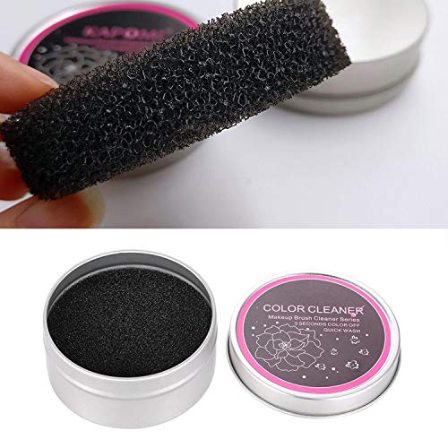 Yuyeran 2Pcs/Set Makeup Brushes Cleaner Sponge Dry Brushes Cleaner Eye Shadow...