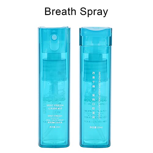 10ml Breath Spray, Cool Mint Oral Health Care Mist Portable Refreshing Breath...