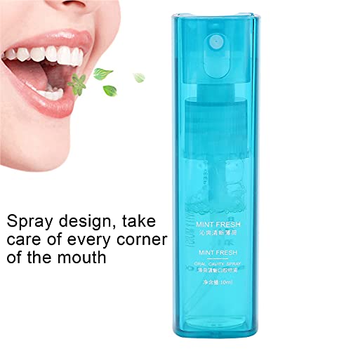 10ml Breath Spray, Cool Mint Oral Health Care Mist Portable Refreshing Breath...