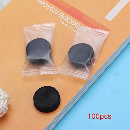 Bamboo Charcoal Fiber 100pcs Compressed Facial Face Mask Paper DIY Skin Care ...