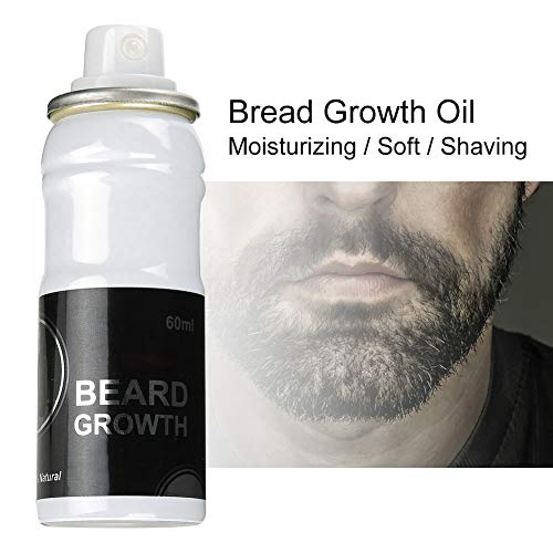 Cimenn 60ml Men Beard Growth Spray Natural Accelerate Beard Growth Oil Facial...