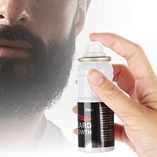 Cimenn 60ml Men Beard Growth Spray Natural Accelerate Beard Growth Oil Facial...