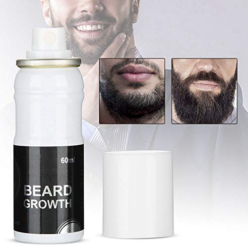 Cimenn 60ml Men Beard Growth Spray Natural Accelerate Beard Growth Oil Facial...