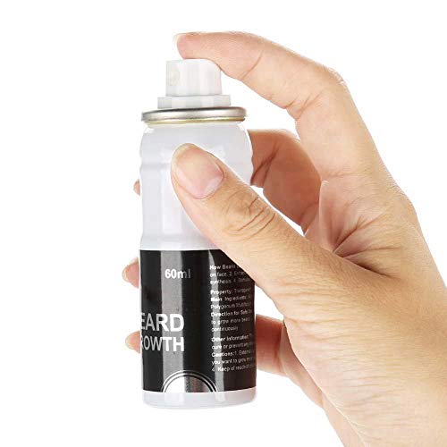Cimenn 60ml Men Beard Growth Spray Natural Accelerate Beard Growth Oil Facial...