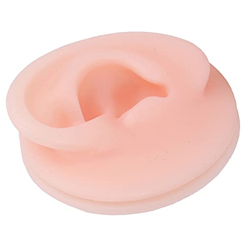 Ear Model, Professional Soft Silicone Ear Model, Fake Ear Display Sample Ear ...