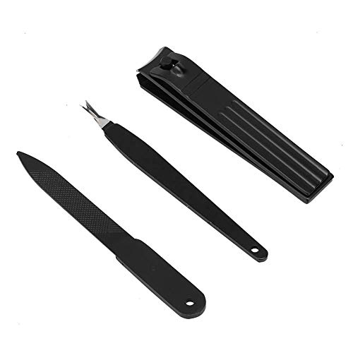 Home 3Pcs Stainless Steel Nail Trimming Cutter Kit, Nail Cutter Kit, Nail Cut...