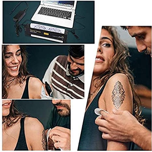 Tattoo Transfer Machine, Thermal Copier Tattoo Stencil Transfer Copier Printe...