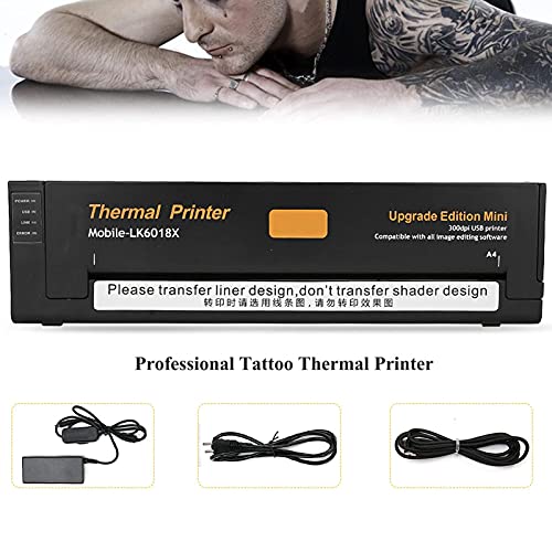 Tattoo Transfer Machine, Thermal Copier Tattoo Stencil Transfer Copier Printe...