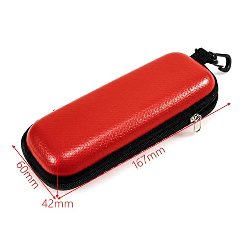 YXSLC Glasses case Unisex EVA Reading Eye Glasses Case Zipper Eyeglasses Box ...