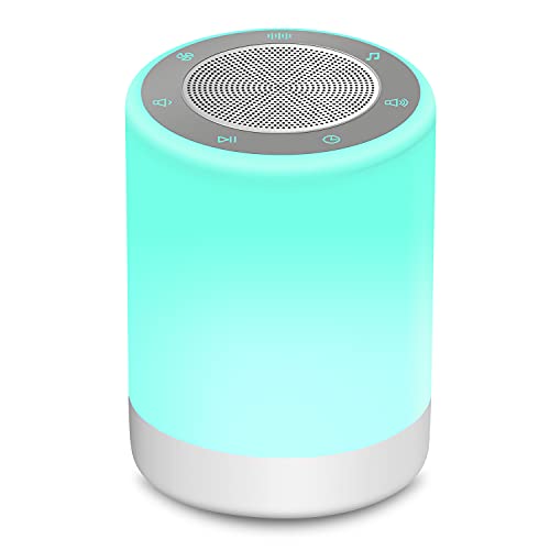YYDSKIT White Noise Machine with Large Night Light, Sound Machine with 32 Soo...