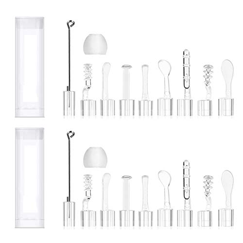 YYS SPY 22PCS Ear Pick Kit for Any 3.9MM LED Lights Otoscope, Earwax Removal ...