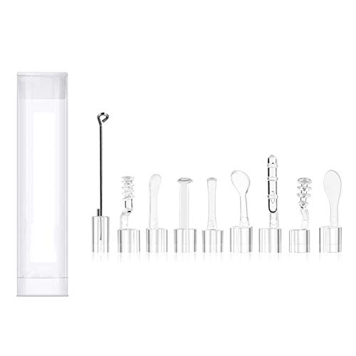 YYS SPY 9PCS Ear Wax Removal Tool Ear Spoon, Earpick Accessories for 3.9mm Ot...