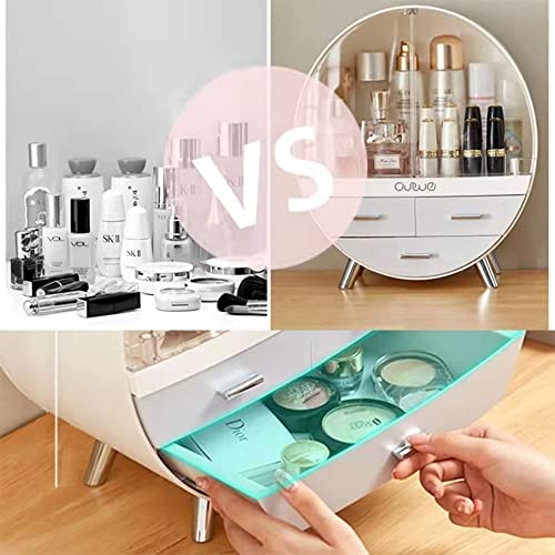 Cosmetic Display Cabinet With Brush Storage Box, Waterproof Cosmetic Storage ...