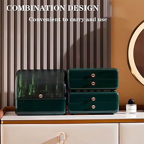 YZRYXHWL Makeup Organizer and Storage, Dustproof and Waterproof Makeup Storag...