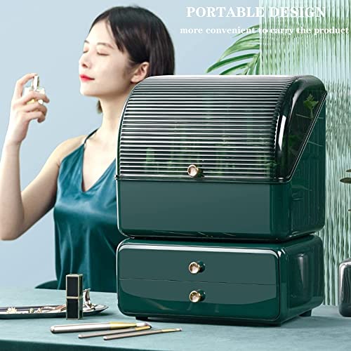 YZRYXHWL Makeup Organizer and Storage, Dustproof and Waterproof Makeup Storag...