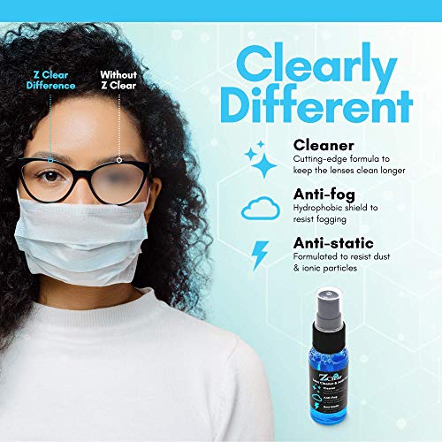 Anti Fog Spray for Eye & Sunglasses - Anti Static Glass & Lens Cleaner - Fog ...