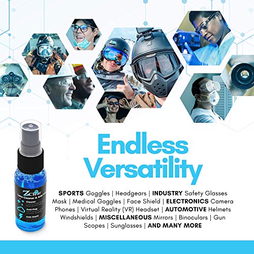 Anti Fog Spray for Eye & Sunglasses - Anti Static Glass & Lens Cleaner - Fog ...