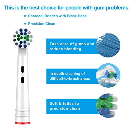 16 Pack Electric Toothbrush Replacement Heads Compatible with Oral B Electric...