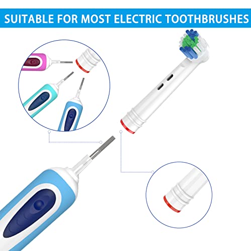 16 Pack Electric Toothbrush Replacement Heads Compatible with Oral B Electric...