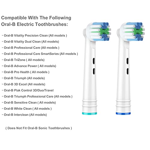 16 Pack Electric Toothbrush Replacement Heads Compatible with Oral B Electric...