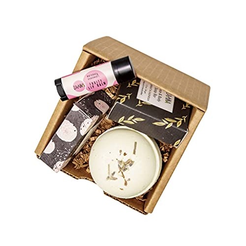 Self Care Package Spa Gift Set, with Deluxe Aromatherapy Bath Bombs, Travel S...