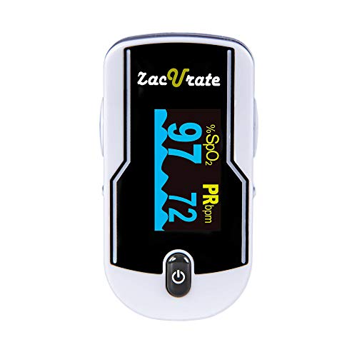 Zacurate 500E Premium Fingertip Pulse Oximeter Oximetry Blood Oxygen Saturati...