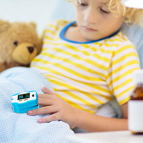 Zacurate Children Digital Fingertip Pulse Oximeter Blood Oxygen Saturation Mo...