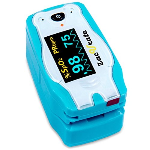 Zacurate Children Digital Fingertip Pulse Oximeter Blood Oxygen Saturation Mo...